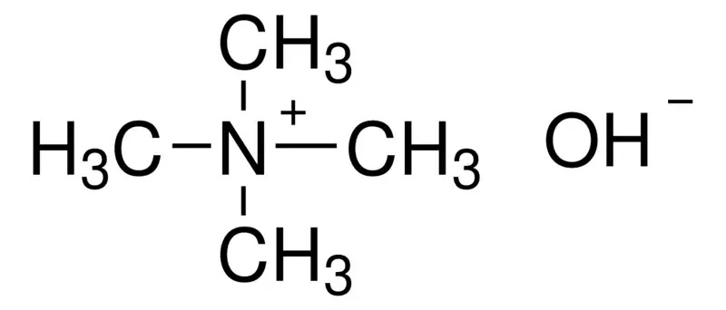 VWR Tetramethylammonium hydroxide 25% in aqueous solution, GPR RECTAPUR®, 100 mL