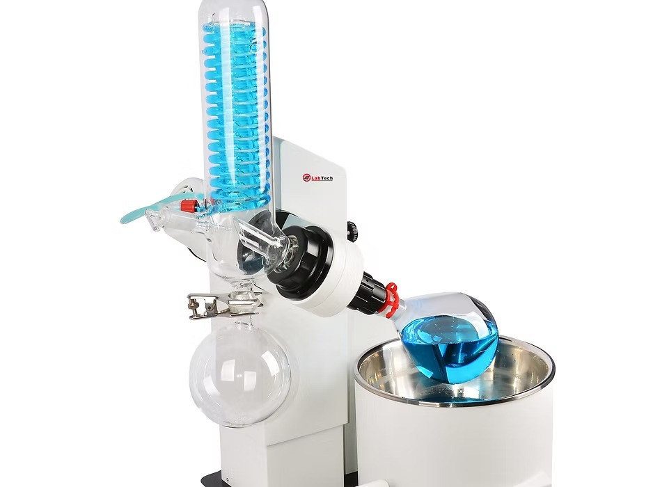 LabTech EV400VAC Rotary Evaporator, Motorized Lift with Integrated Vacuum Controller, 230 V