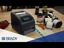 BradyPrinter i3300 Industrial Label Printer with Workstation and Software Suite