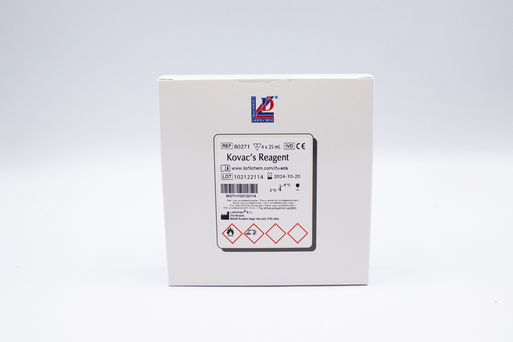 Liofilchem™ Kovac’s Reagent, 4 x 25 mL