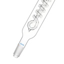 Borosilicate Glass 3.3 Reflux Condenser, Coiled Inner Tube, Standard Ground Joint