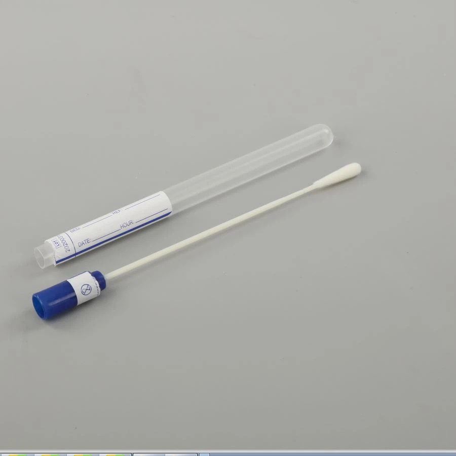 AtuMed Sterile Cotton Swab Sticks with plastic Applicator