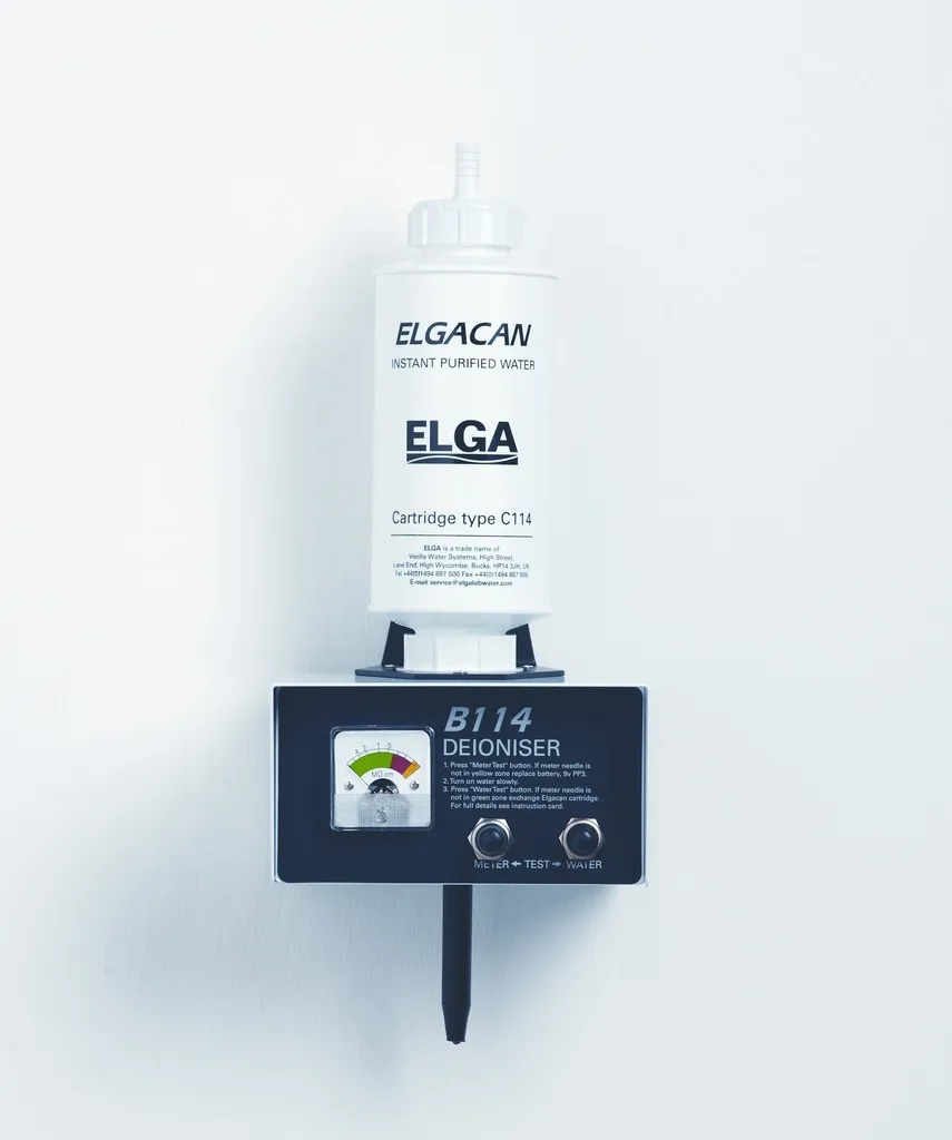ELGA LabWater Deioniser B114 with 4 Catridges