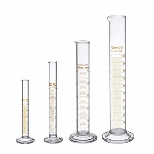 Measuring cylinder, tall form, class B, borosilicate 3.3 glass