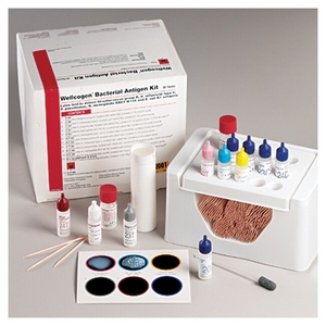 Thermo Scientific™ Wellcogen™ Bacterial Antigen Rapid Latex Agglutination Test, Bacterial Meningitis for 30 Tests