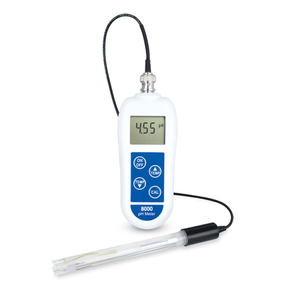 ETI pH Meter with Interchangeable Electrode, 8000