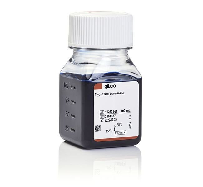 Gibco™ Trypan Blue Solution, 0.4%