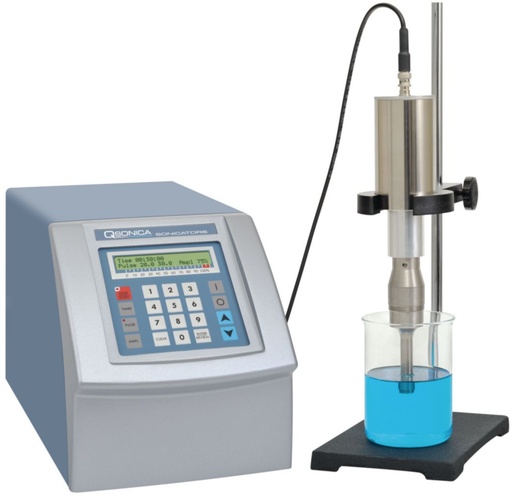 [Q500-220] QSonica Q500 Sonicator® with standard 1/2" diameter probe with replaceable tip, with UK-plug