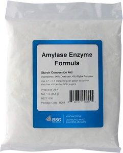 Alpha Amylase Enzyme Formula, food grade, 454g