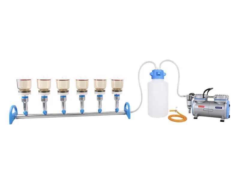 Rocker™ MultiVac 610-MS-T Multi-Branch Filtration System, 300 mL