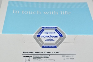 Eppendorf™ DNA LoBind™ Microcentrifuge Tubes, PCR Clean, Conical bottom, with  SnapTec™ cap