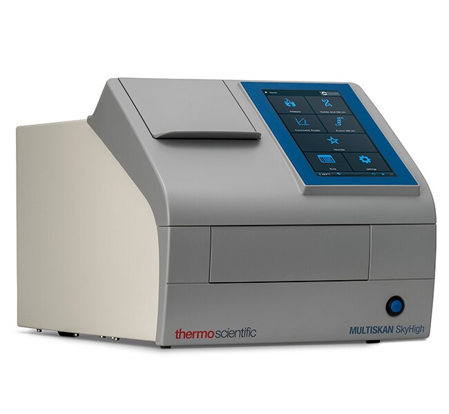 Multiskan™ SkyHigh Microplate Spectrophotometer  with touchscreen, cuvette and μDrop Duo Plate