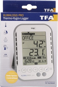 KLIMALOGG PRO Professional thermo-hygrometer with data logger function