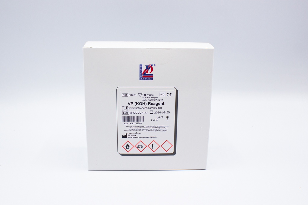 Liofilchem® VP (KOH) Reagent Droppers, 10mL