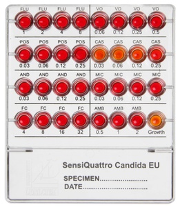 Liofilchem® SensiQuattro Candida, EUCAST