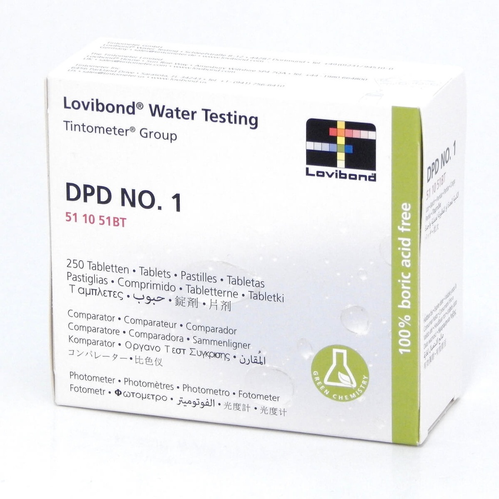 Lovibond® DPD No. 1 Free Chlorine Tablets