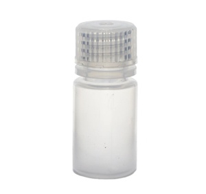 Biologix HDPE Plastic Wide-Mouth Bottle, Autoclavable with screw cap, Sterile