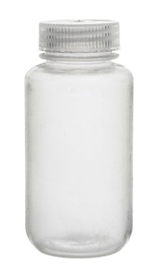 Biologix HDPE Plastic Wide-Mouth Bottle, Autoclavable with screw cap, Sterile