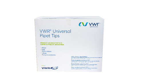 VWR® Universal Pipette Tips, Clear, Bagged