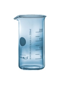 VWR® Boro. 3.3 Glass Beaker, Tall Form with spout, DIN 12331, ISO 3819