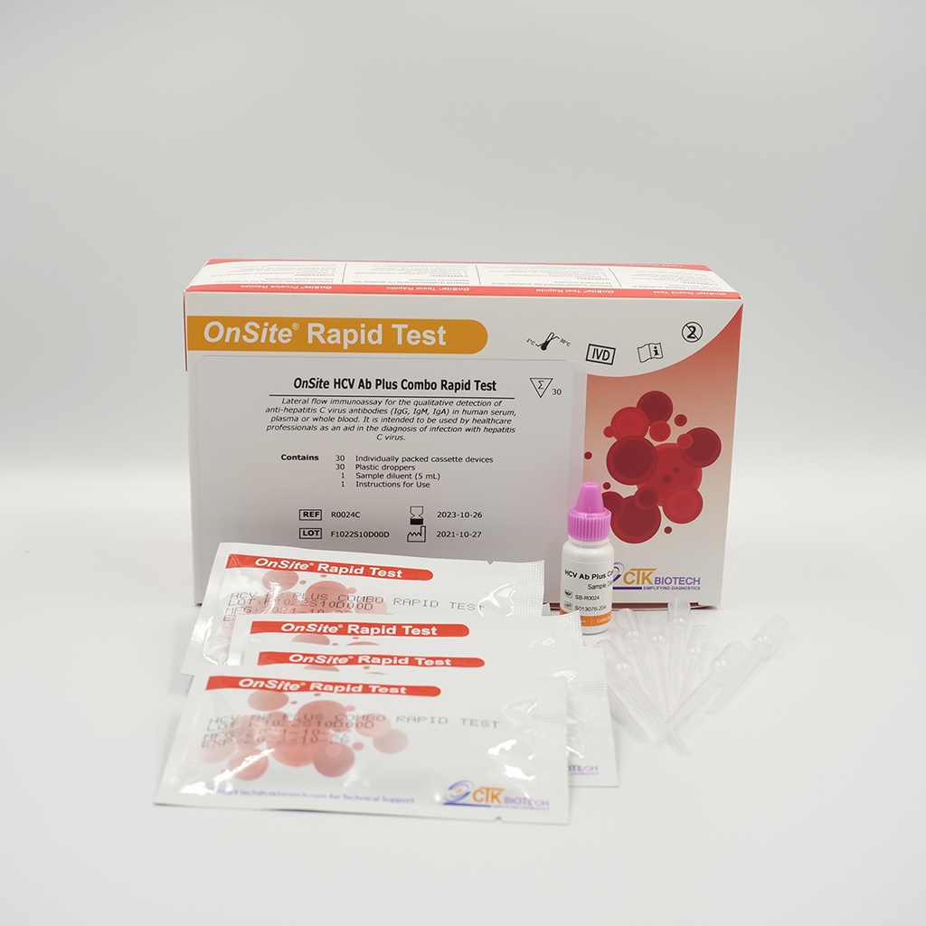 OnSite™ HCV Ab Plus Combo Rapid Test Kit