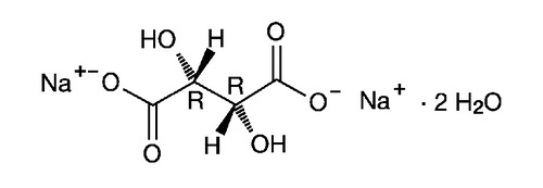 di-Sodium L(+)-tartrate dihydrate ≥99%, GPR RECTAPUR®, 500g