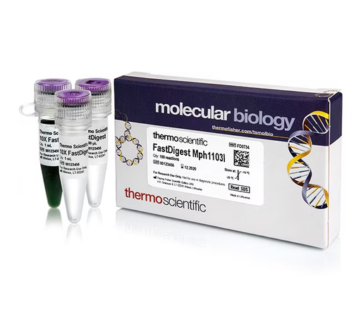 [FD0734] Thermo Scientific™ FastDigest™ Mph1103I, 100 μL (100 Reactions)
