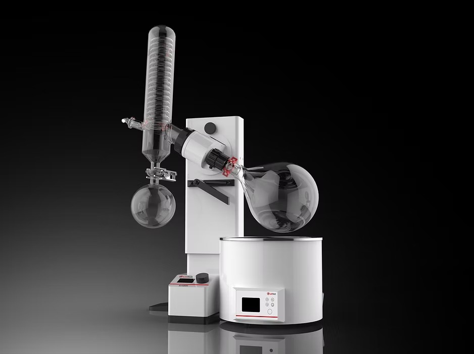 LabTech EV400H Rotary Evaporator, Manual Vertical Lift, 230 V