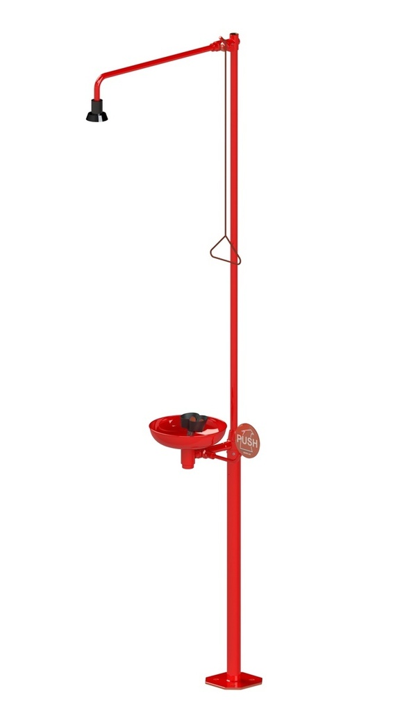 BROEN-LAB® Body Shower with Eye/Face Shower – Modular