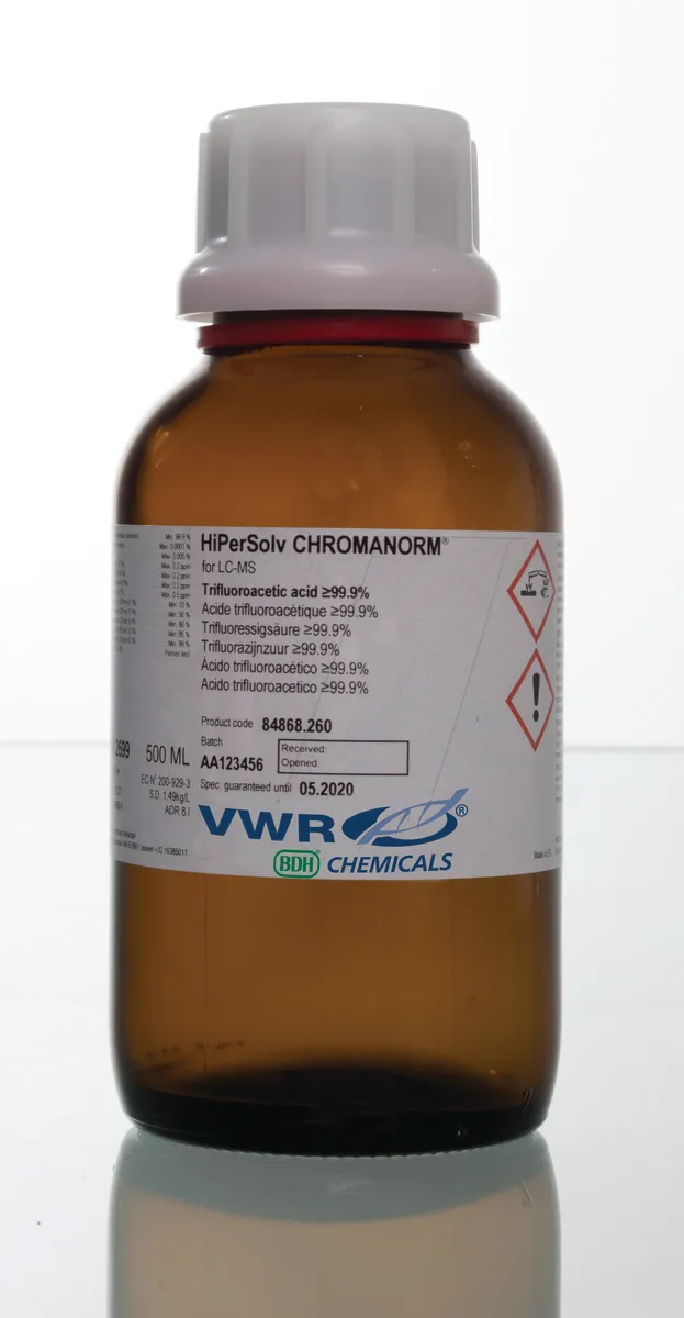 VWR® Trifluoroacetic Acid (TFA) ≥99.9% – HiPerSolv CHROMANORM® for LC-MS