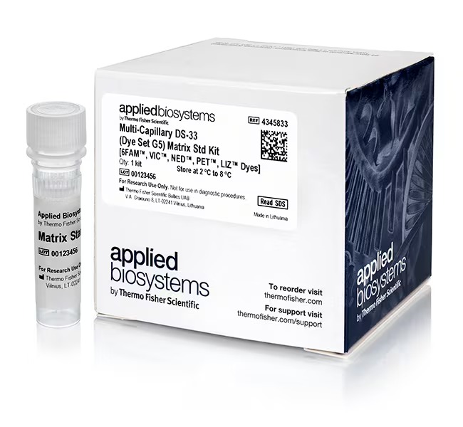 Applied Biosystems™ DS-33 Matrix Standard Kit (Dye Set G5), for 8 Runs