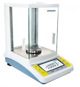 Biobase Electronic Precision Analytical Balance, 500G Capacity, 1Mg Readability, External Calibration