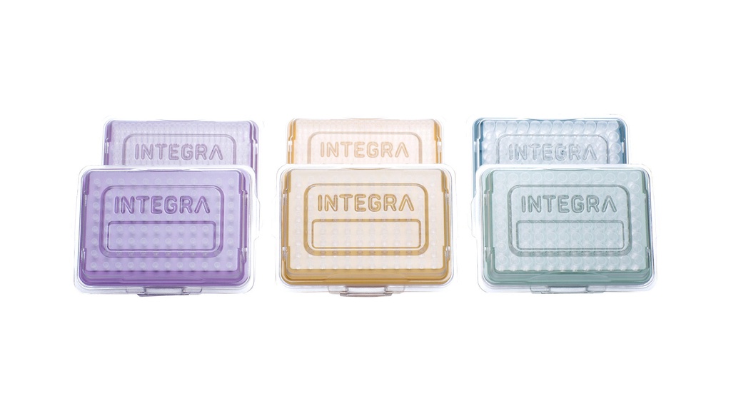 [4442] Integra 1250ul GRIPTIP Non-Sterile 5 Inserts of 96 Tips GREEN CHOICE
