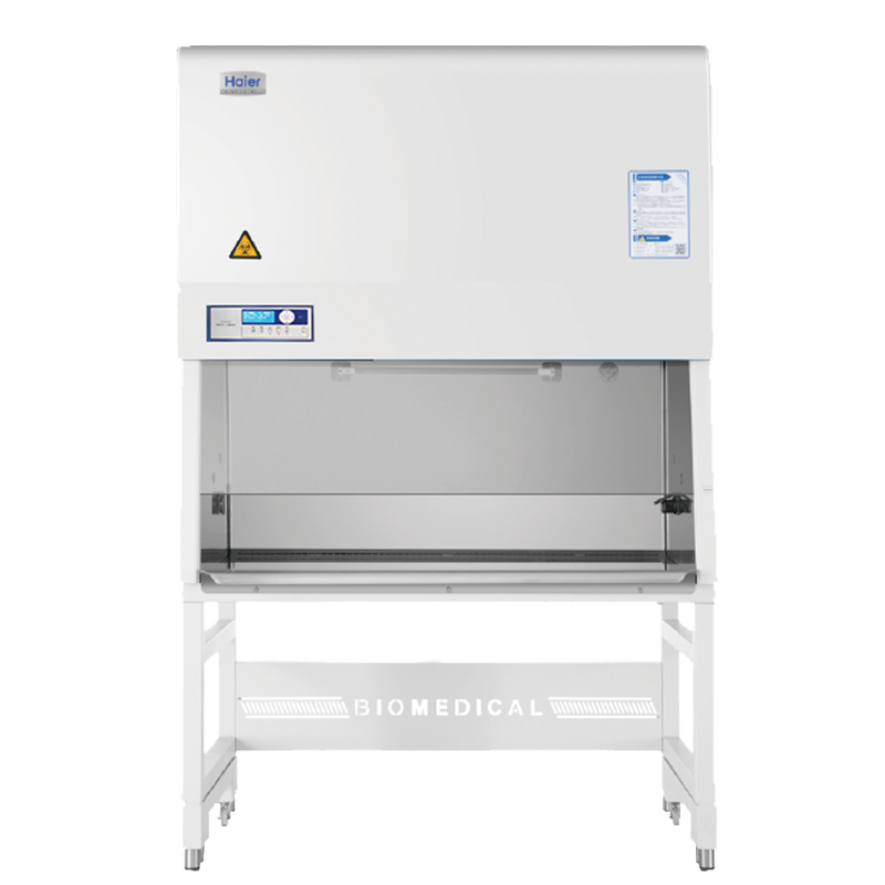 Haier Biomedical NSF Certified Biological Safety Cabinet with base stands