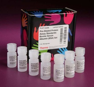 Thermo Scientific™ Pierce™ Bovine Serum Albumin Standard Pre-Diluted Set, 7 x 3.5 mL