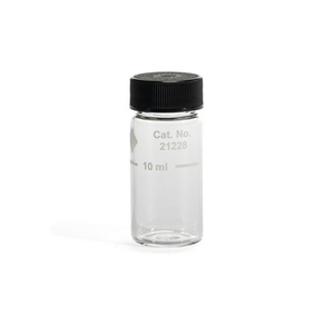 Hach Sample cell, 1 inch round Glass, 10mL with cap