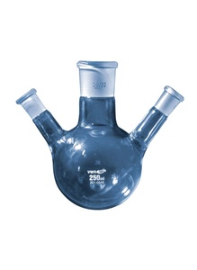 VWR® Round Bottom Flask, with Three Necks and Standard Ground Joints