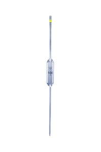 Borosilicate glass 3.3 Bulb Volumetric pipette, one mark, Class A