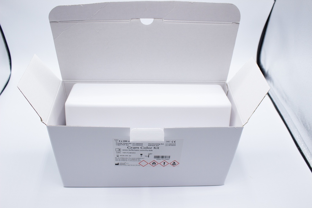Liofilchem Gram Staining Kit, 4 X 250mL