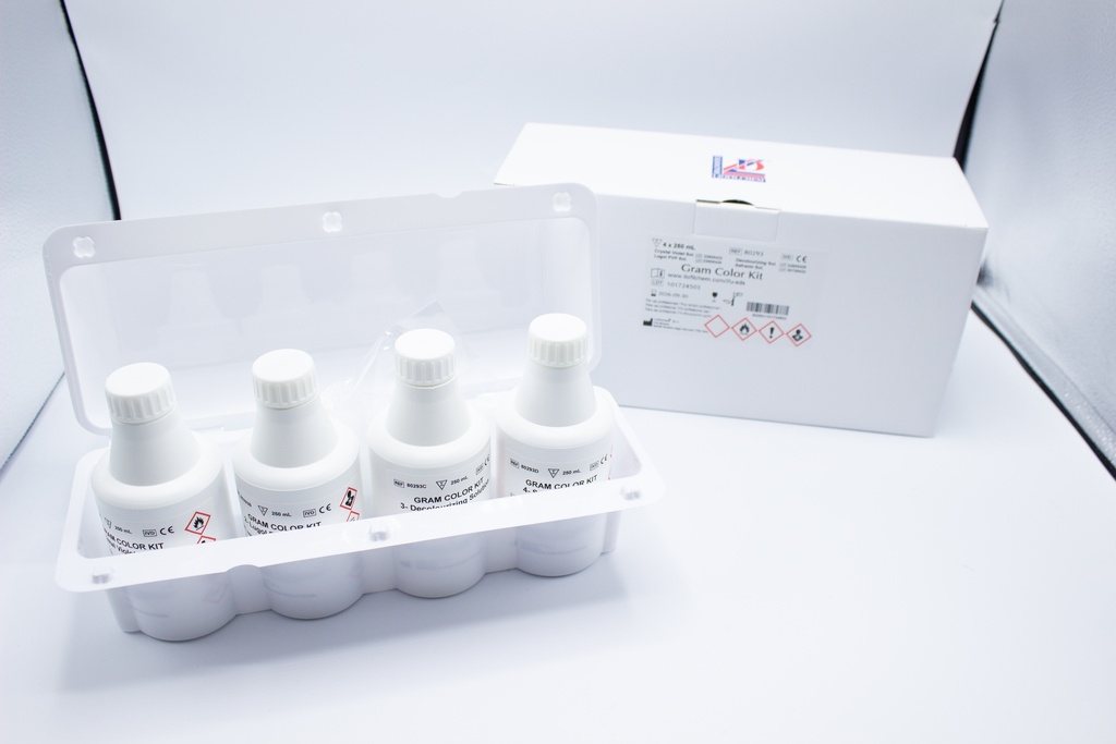 Liofilchem Gram Staining Kit, 4 X 250mL