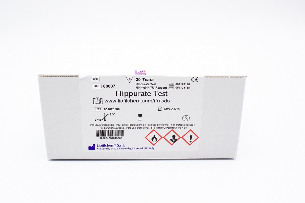 Liofilchem™ Hippurate Test kit, 30 Tests