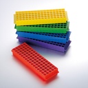 Biologix® Microtube Racks, Pp, 80-Wells, Autoclavable, 5 Assorted Colors