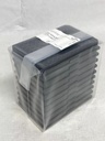 Greiner 96-well plates, PP, Flat Bottom, Chimney Style, Black