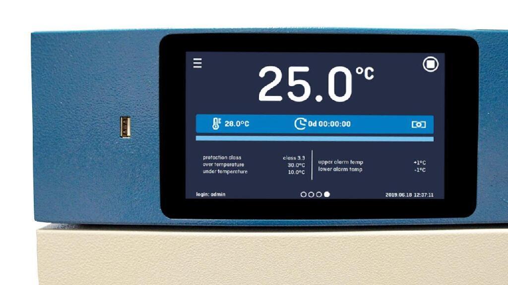 VWR Cooled incubator, INCU-Line® CR PREMIUM, Forced convection, –10 to +100 °C