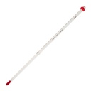 VWR Dry block/incubator liquid-in-glass thermometer, red spirit filled