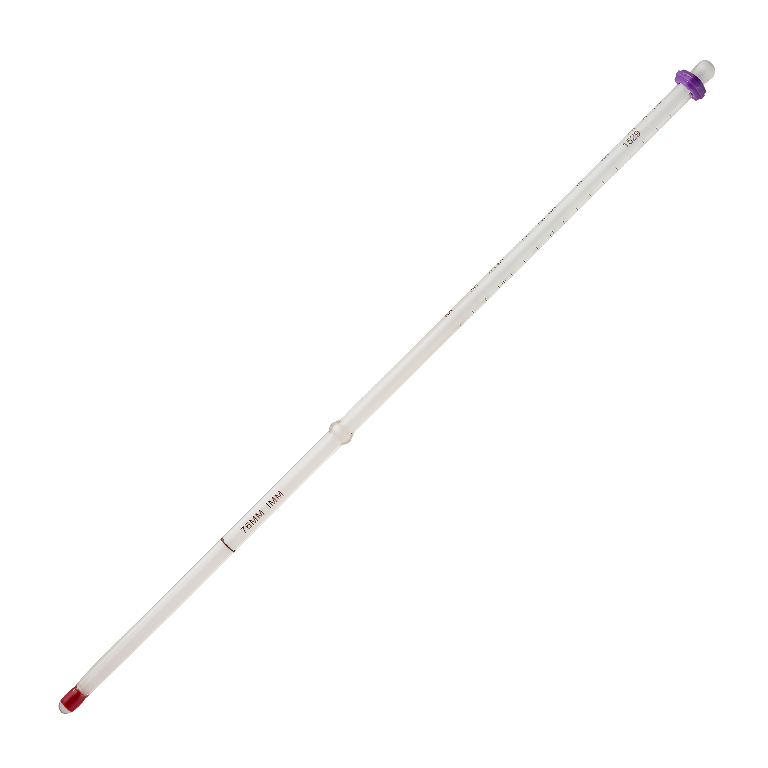 VWR Dry block/incubator liquid-in-glass thermometer, red spirit filled