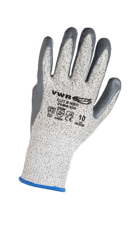 VWR®, Cut Resistant Gloves, Nitrile Palm Coating