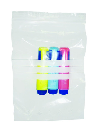 VWR®, LDPE Zip-Seal Bags, Single pocket with writing area