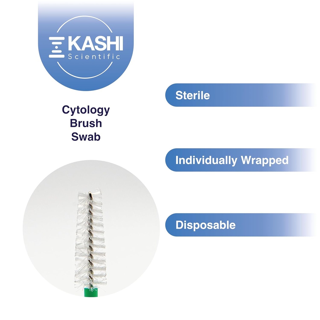 Sterile Cytology Brush, Individually Wrapped