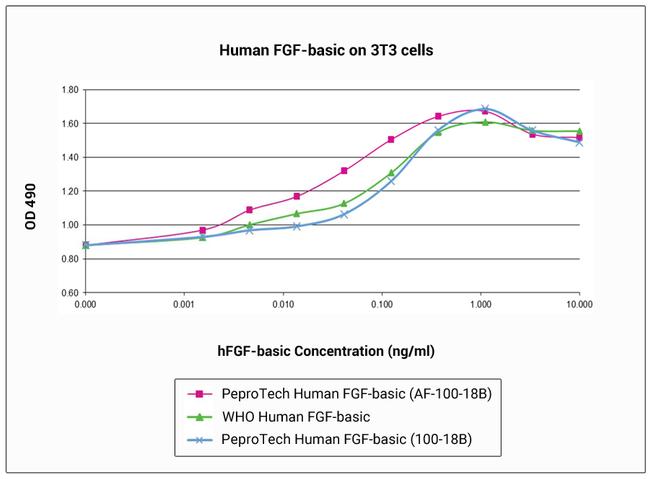 Gibco™ Human FGF-basic (FGF-2/bFGF) (154 aa) Recombinant Protein, PeproTech®